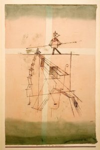 綱渡り 作： Paul Klee